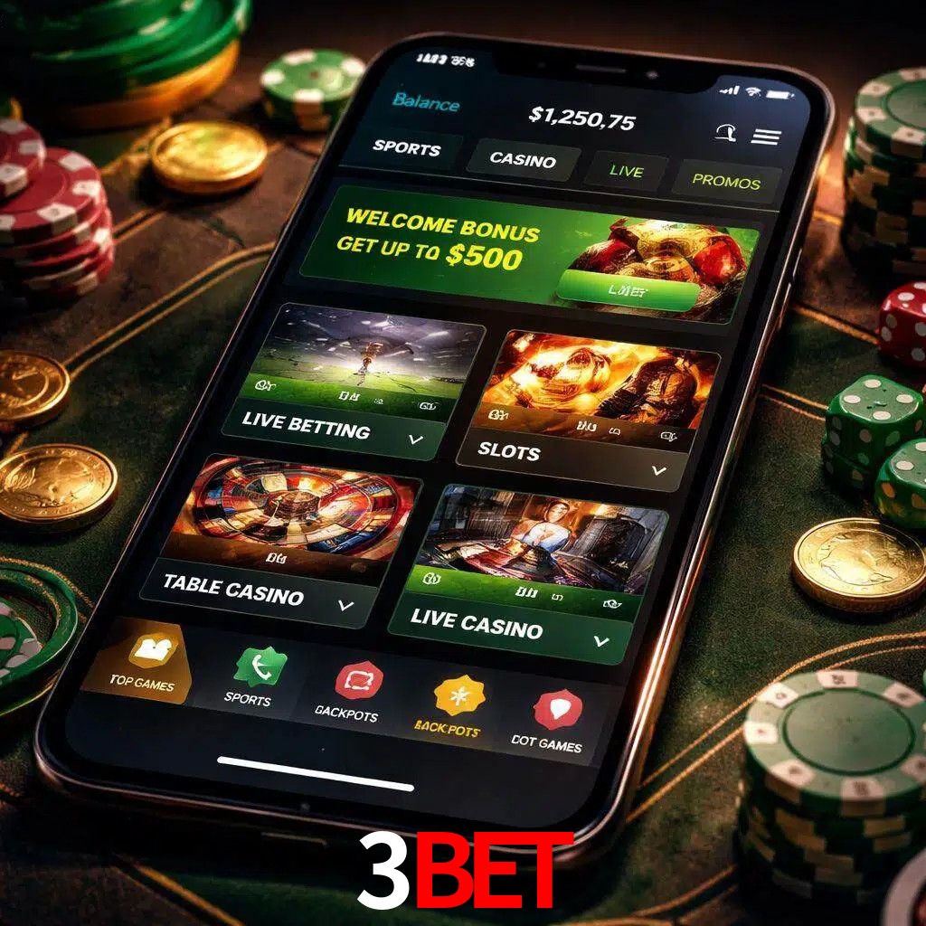 Diseño de juegos móviles 3BET para usuarios en México