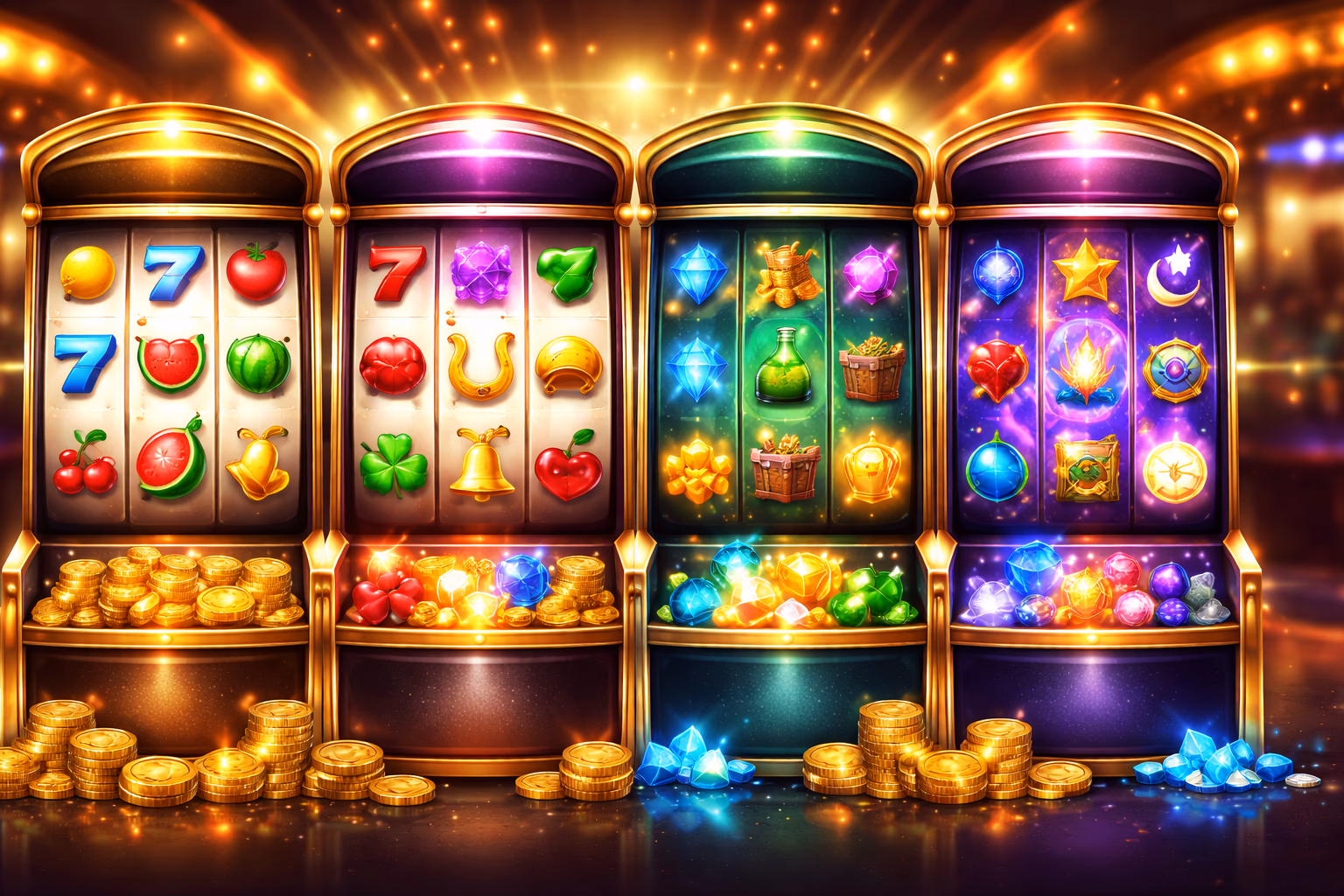 Tragamonedas destacadas y categorías de carretes 3BET